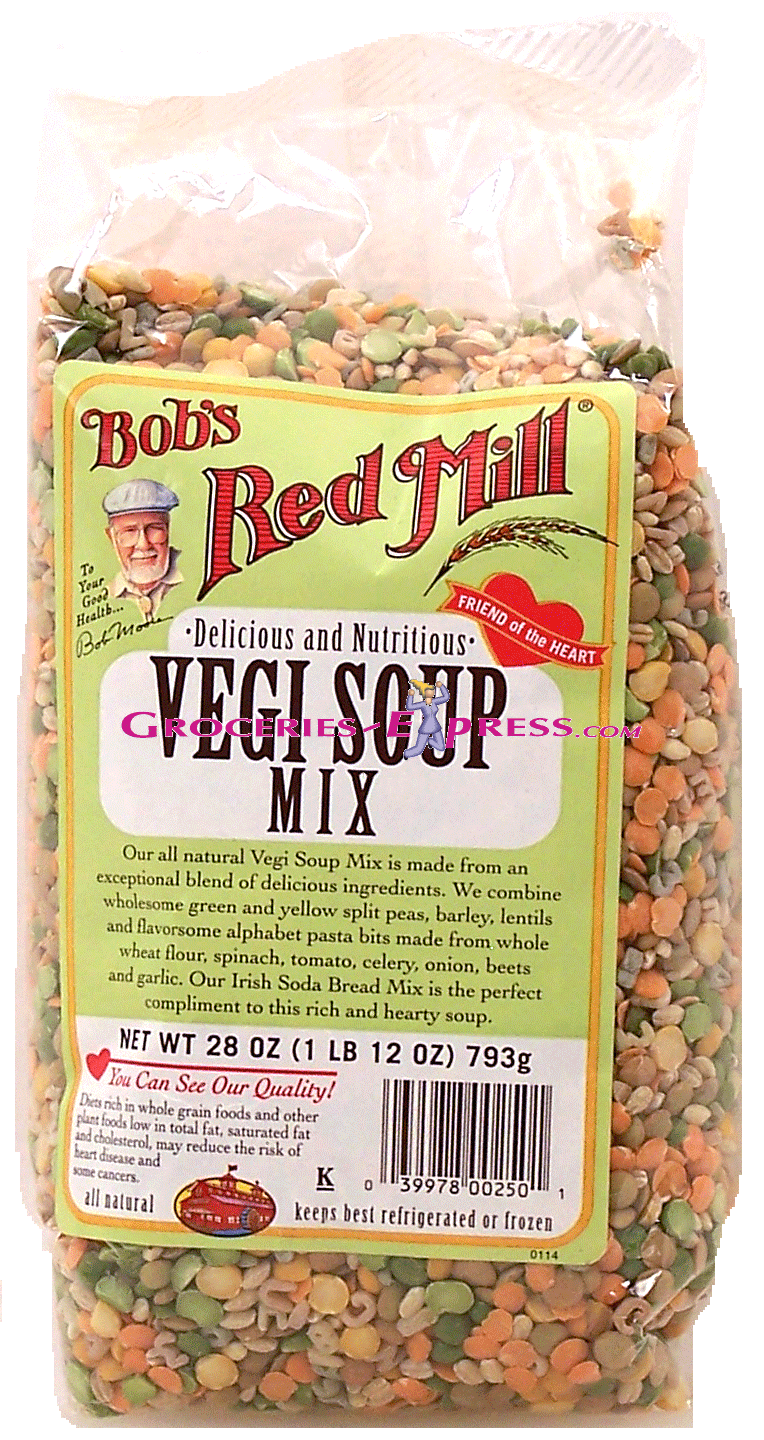 Bob's Red Mill&nbsp;&nbsp;vegi soup mix, delicious and nutritious Full-Size Picture